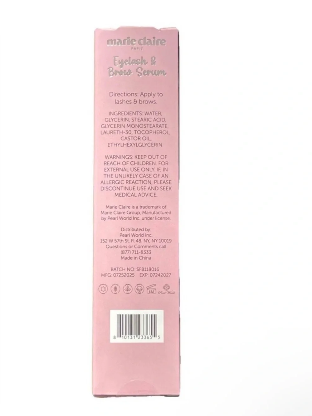 Marie Claire Eyelash & Brow Serum